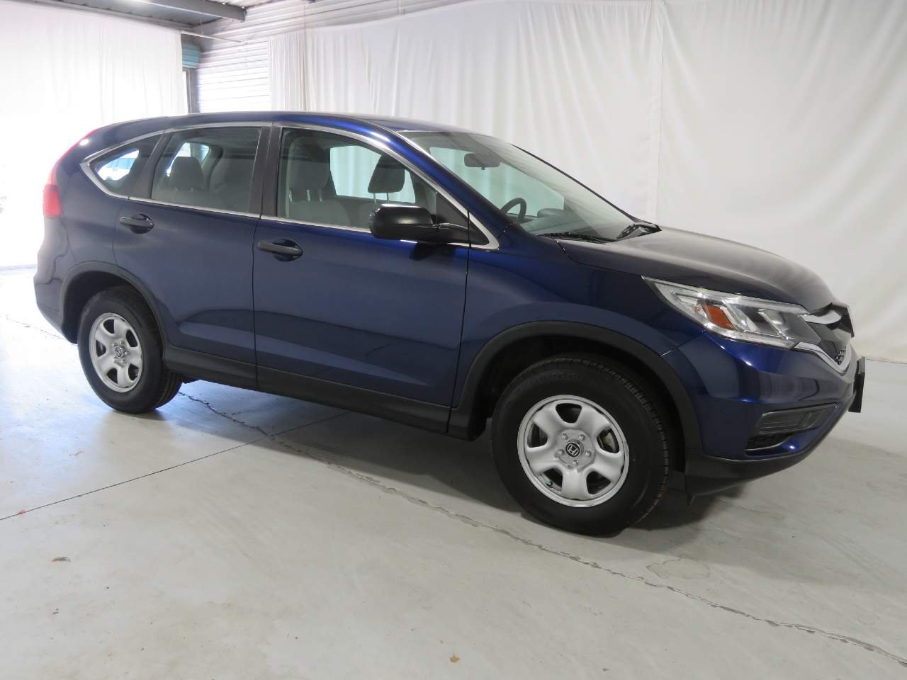 Used 2015 Obsidian Blue Pearl Honda LX image 7