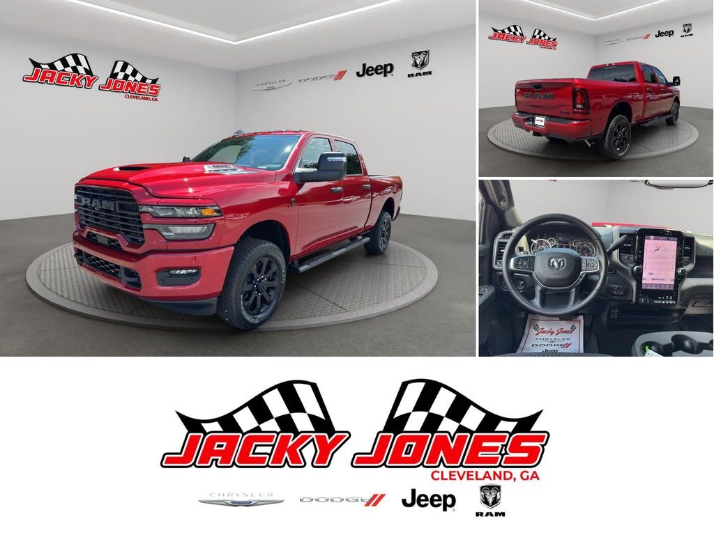 New 2026 Molten Red Pearlcoat RAM Black Express image 1