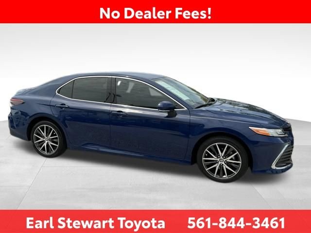 Certified Used 2024 Blue Toyota XLE image 4