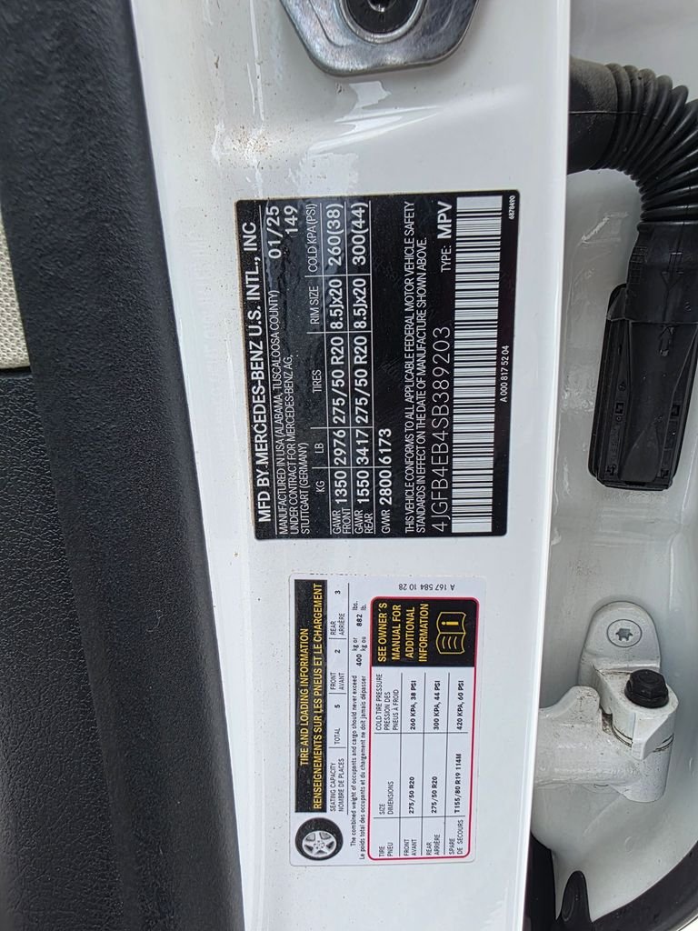 Certified Used 2025 White Mercedes-Benz GLE 350 image 10