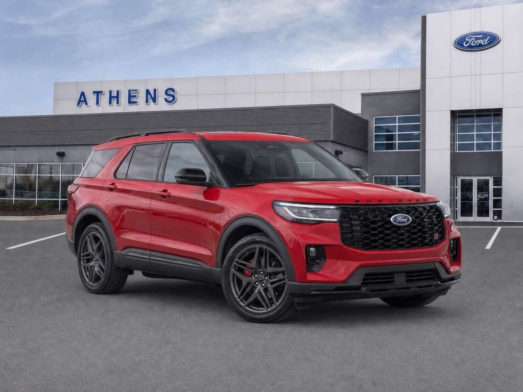 New 2026 Rapid Red Metallic Tinted Clearcoat Ford ST image 1