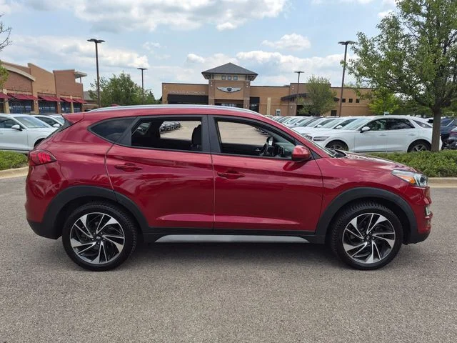 Used 2021 Red Hyundai Sport image 2