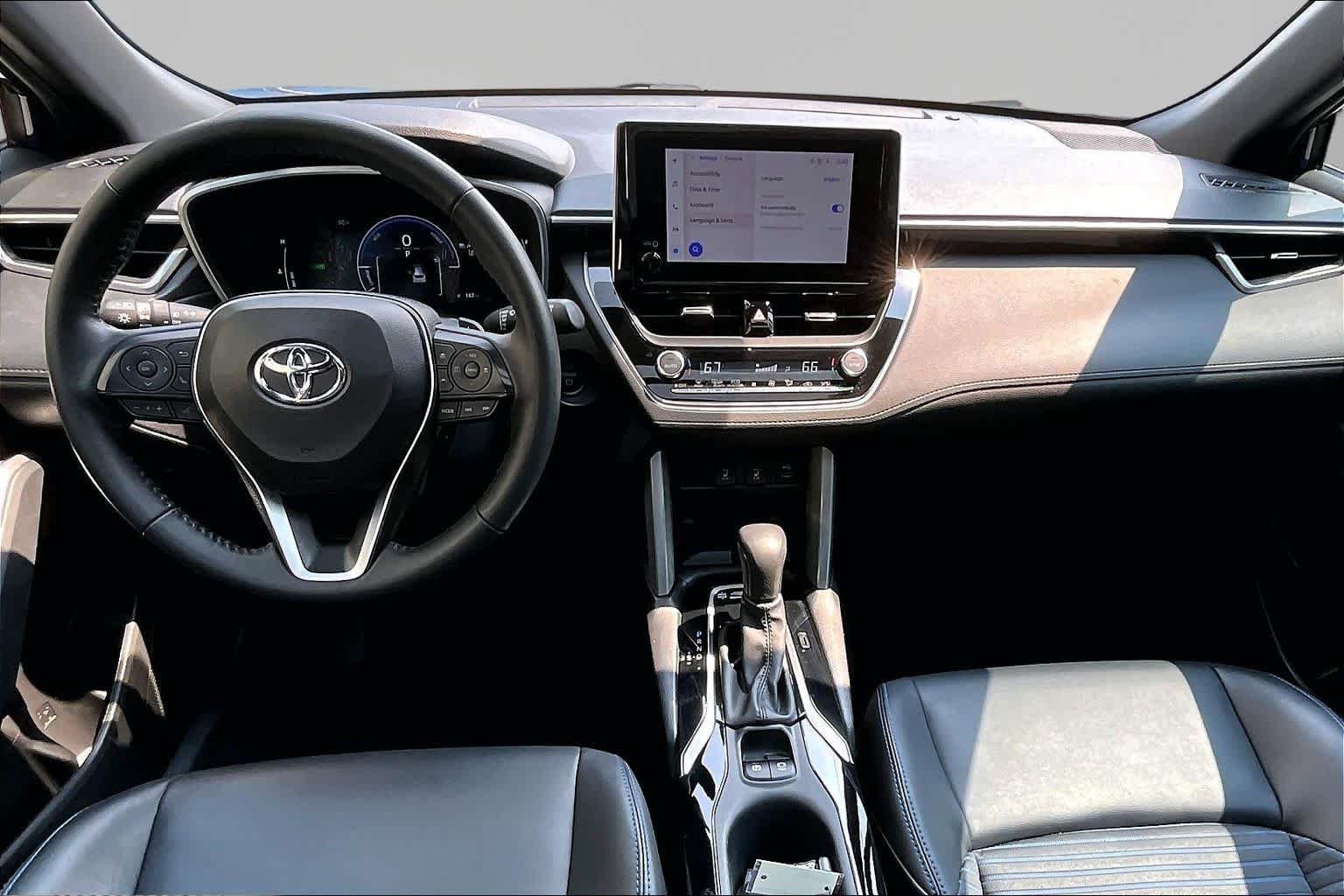 Used 2024 Blue Crush Metallic Toyota Hybrid XSE image 16