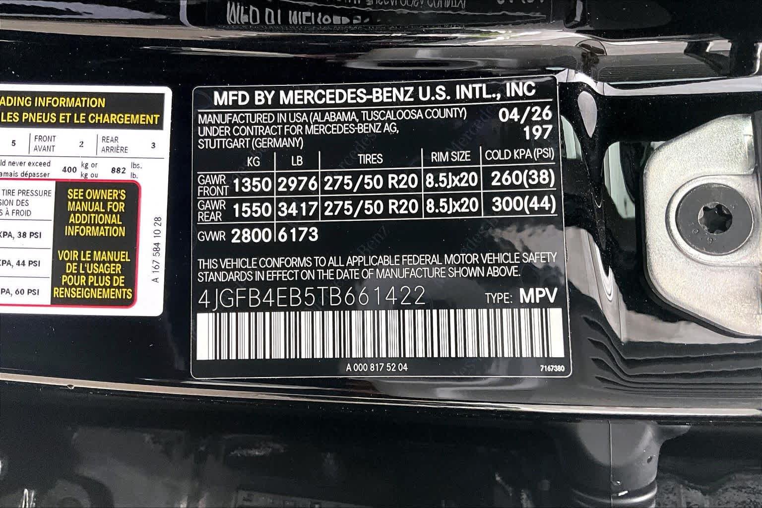 New 2026 Obsidian Black Metallic Mercedes-Benz GLE 350 image 16