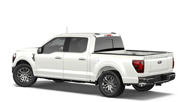 New 2026 Star White Metallic Tri-Coat Ford Lariat® image 2