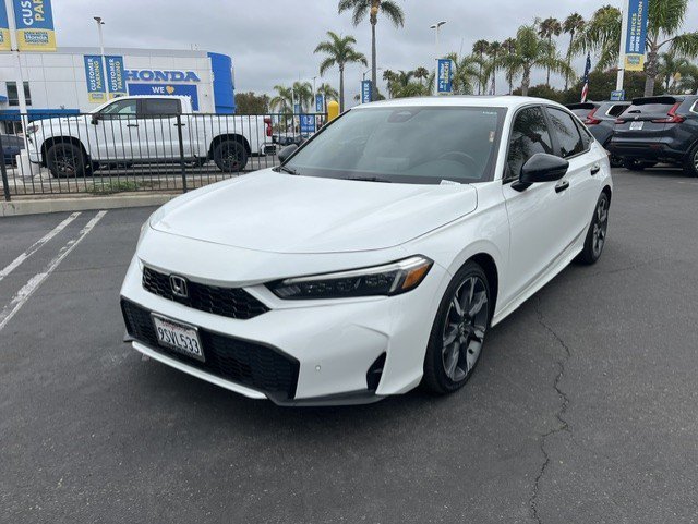 Certified Used 2025 Platinum White Honda Sport Touring image 2