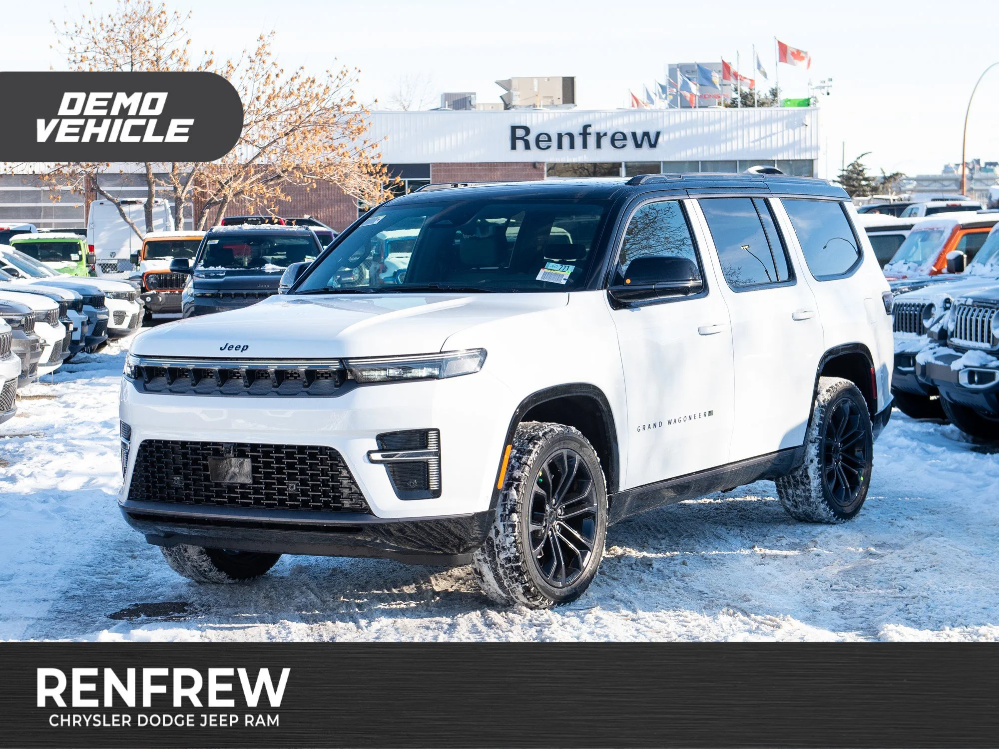 Used 2026 White Jeep Summit Obsidian* image 1