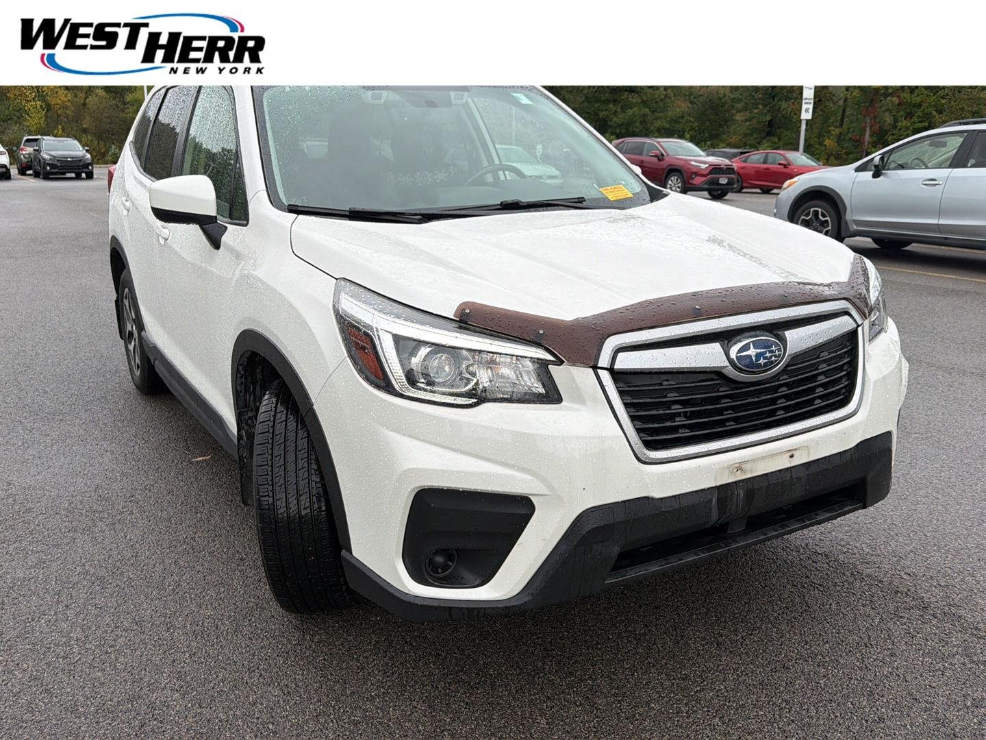Used 2020 Crystal White Pearl Subaru Premium image 1