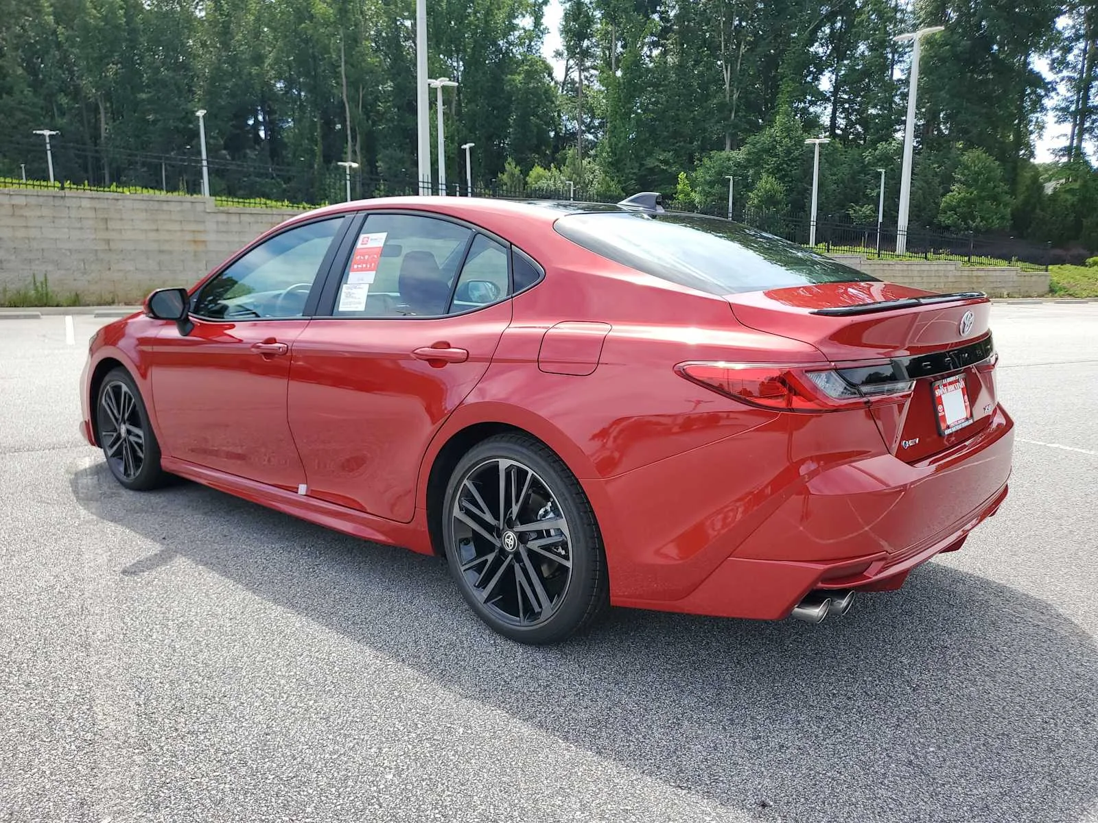 New 2026 Supersonic Red Toyota XSE image 4
