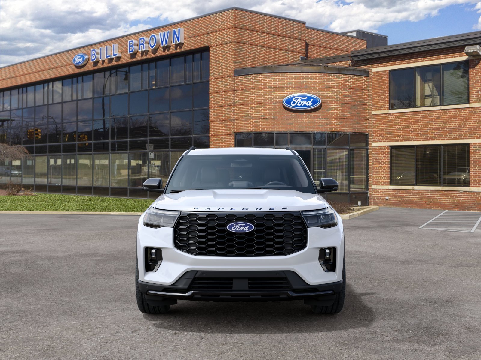 New 2027 Star White Metallic Tri-Coat Ford ST-Line image 3
