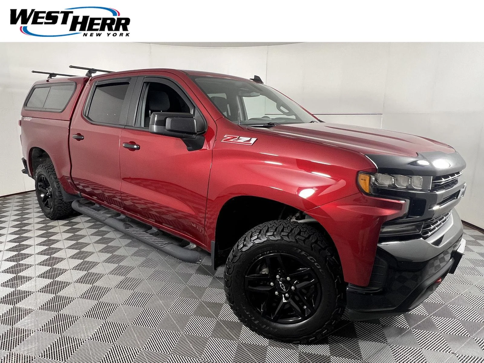 Used 2021 Cherry Red Tintcoat Chevrolet LT Trail Boss image 1