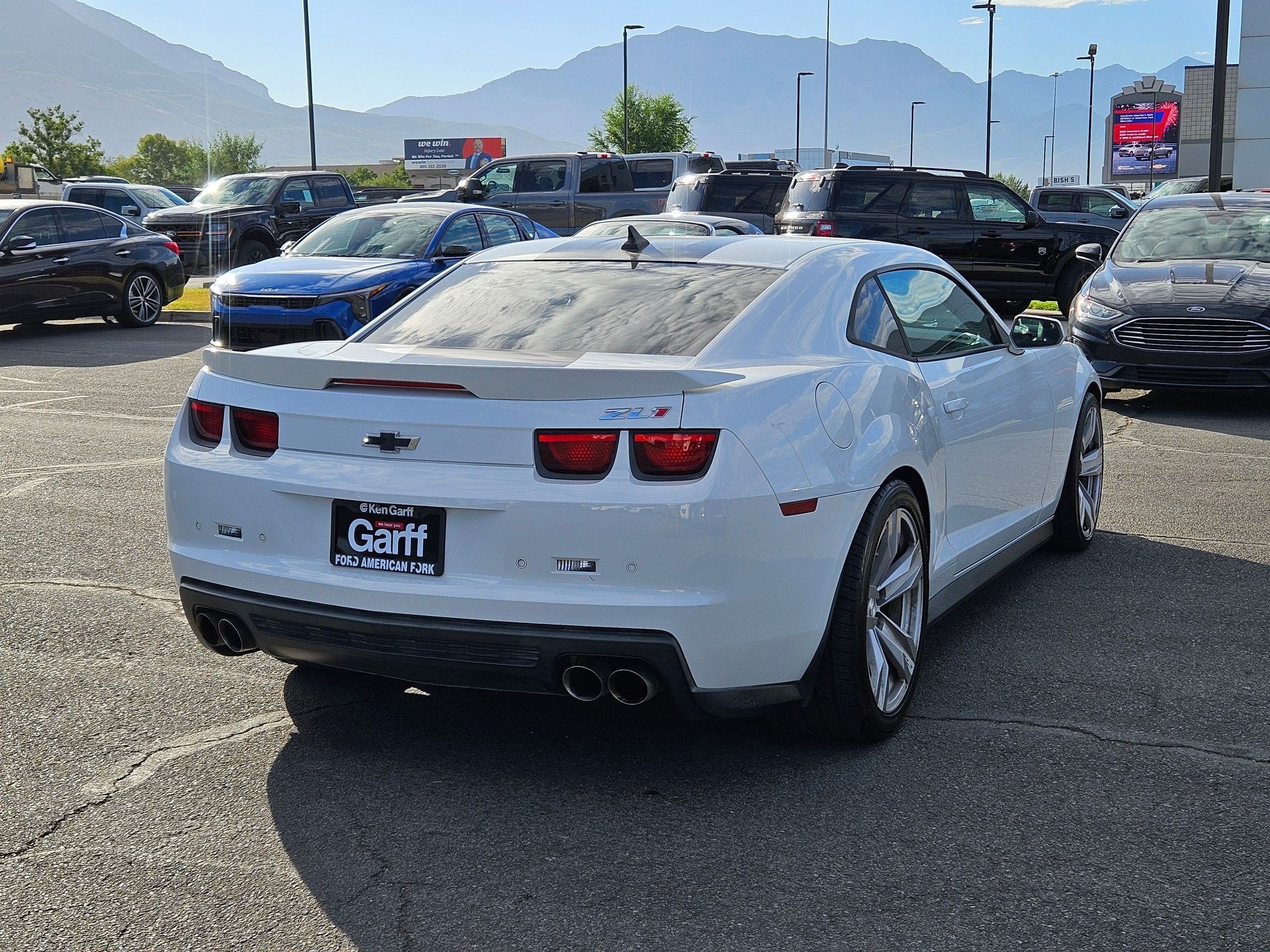 Used 2013 Summit White Chevrolet ZL1 image 3