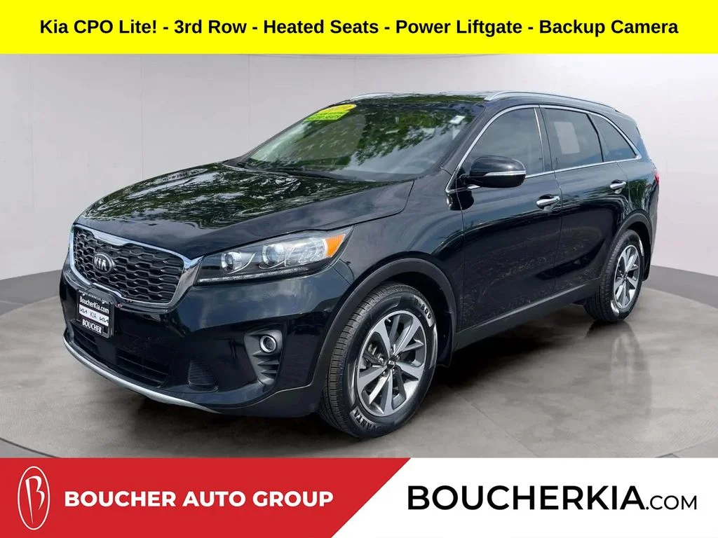 Used 2019 Ebony Black Kia EX image 1