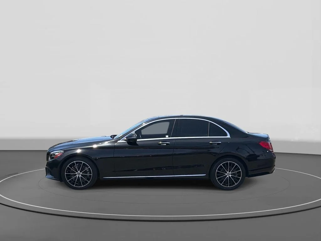 Used 2021 BLACK Mercedes-Benz C300 image 4