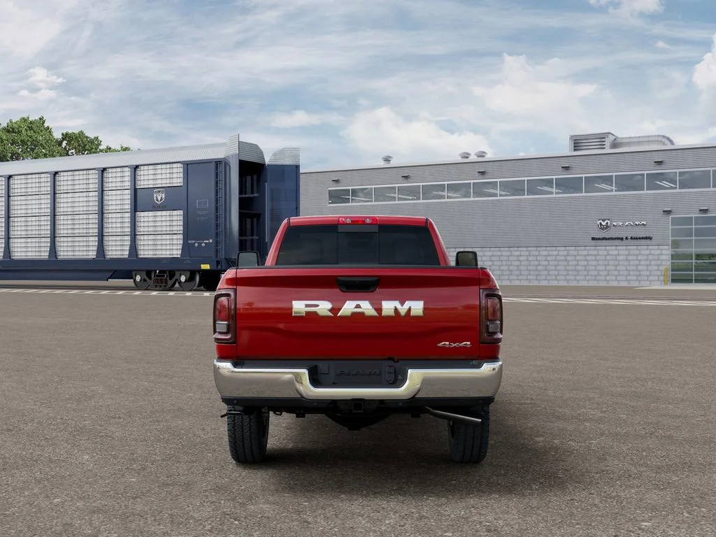 New 2026 Flame Red Clear-Coat Exterior Paint RAM Tradesman image 7