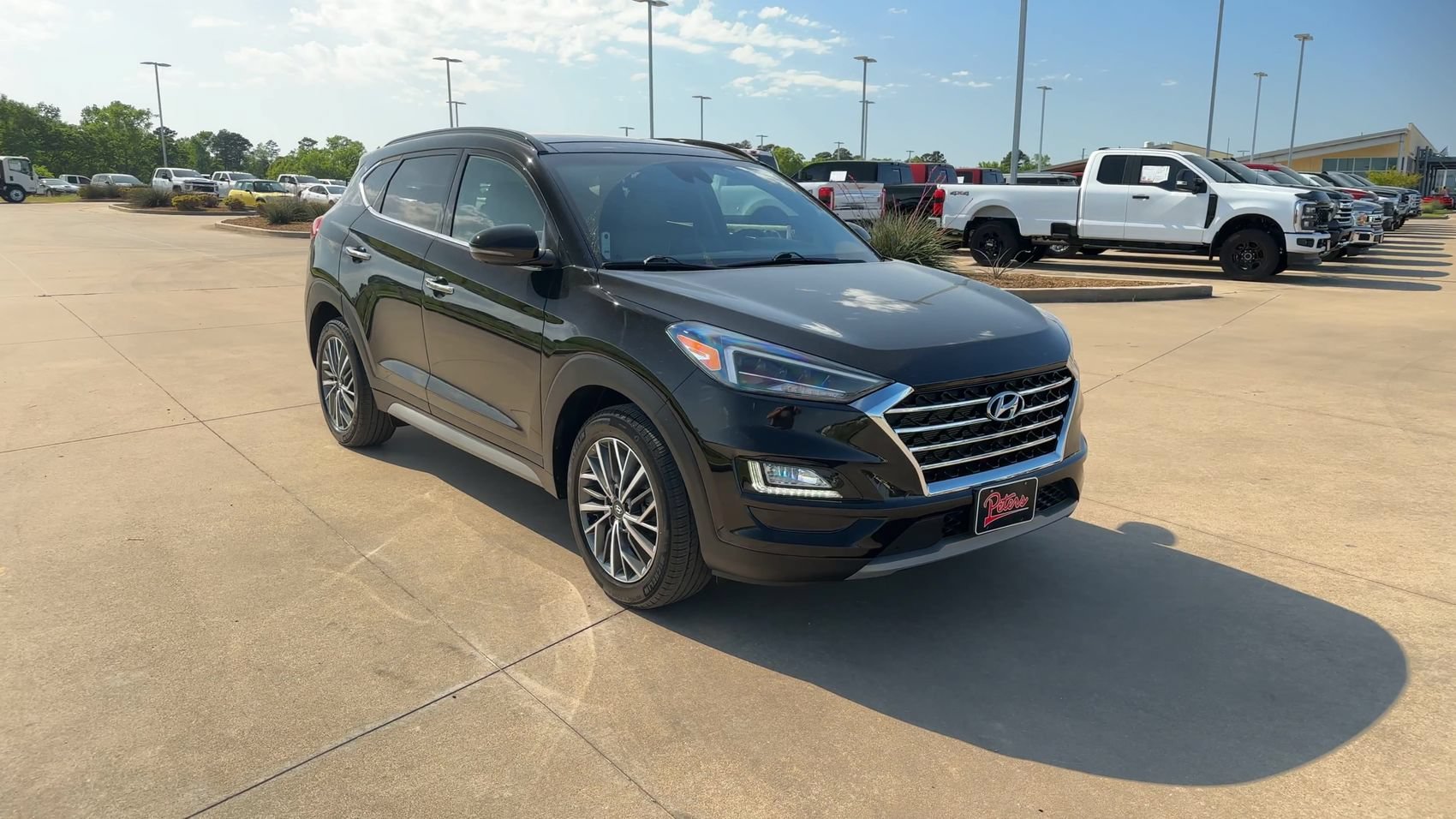 Used 2021 Black Noir Pearl Hyundai Ultimate image 2
