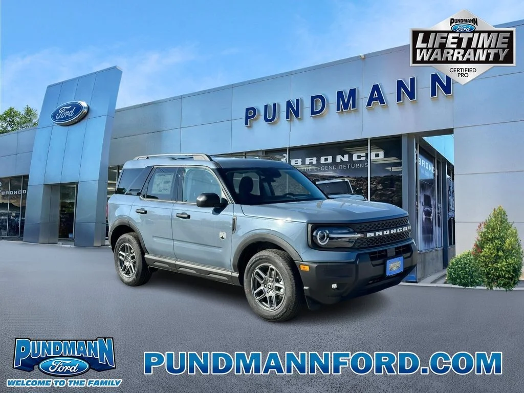 New 2026 Azure Gray Metallic Tri-Coat Ford Big Bend® image 1