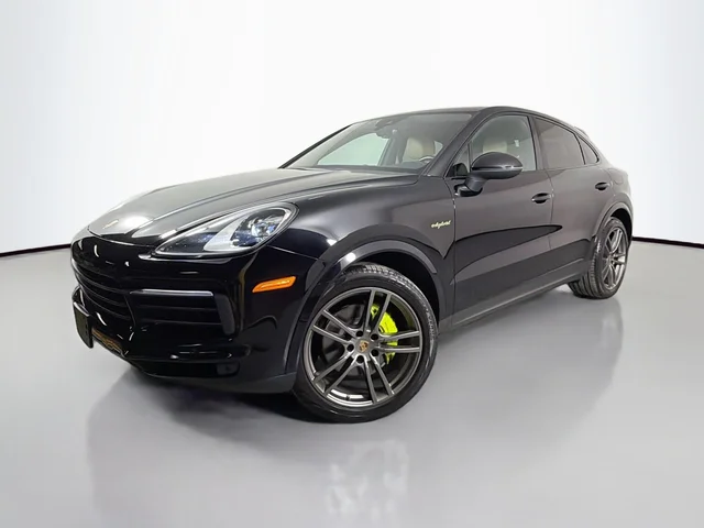 Pre-Owned 2022 Porsche Cayenne E-Hybrid Coupe Electric Motor AWD Platinum Edition
