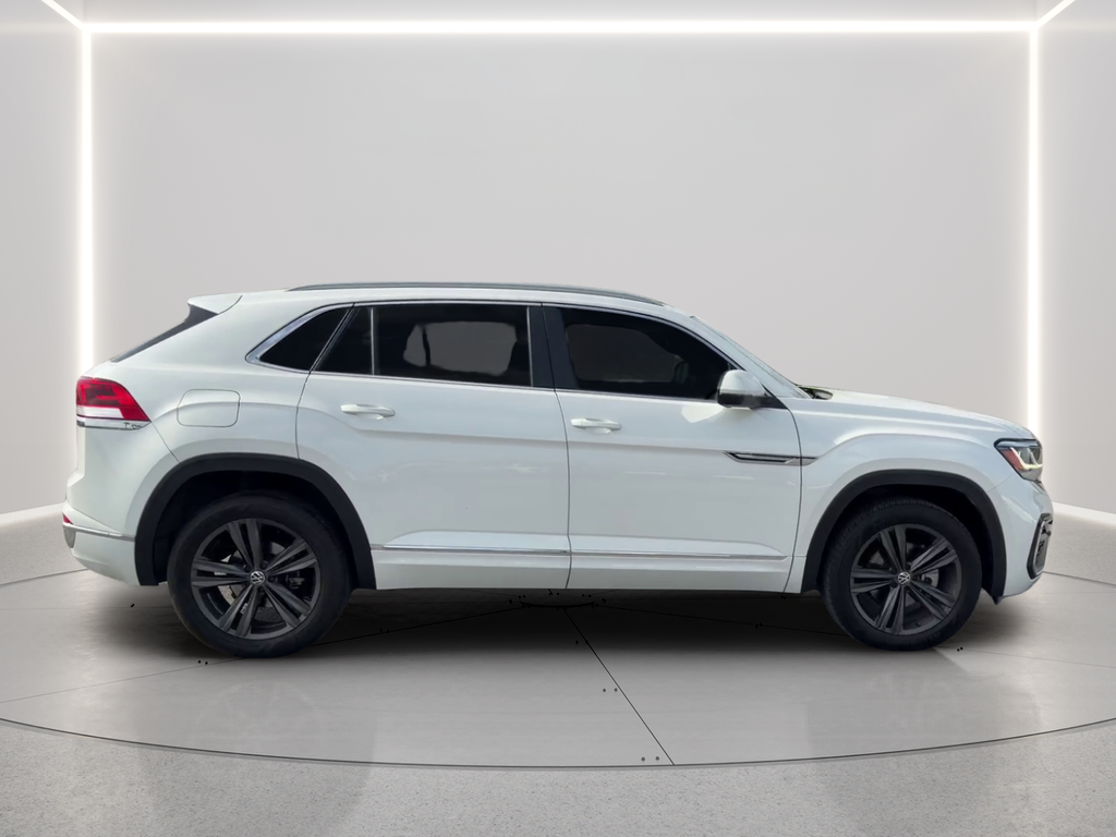 Used 2022 White Volkswagen 3.6L V6 SEL R-Line image 4