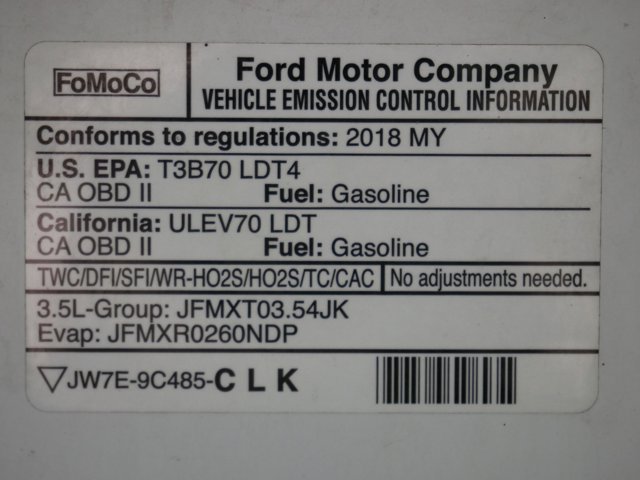 Used 2018 White Platinum Metallic Tri-Coat Ford Crew Cab Limited image 33