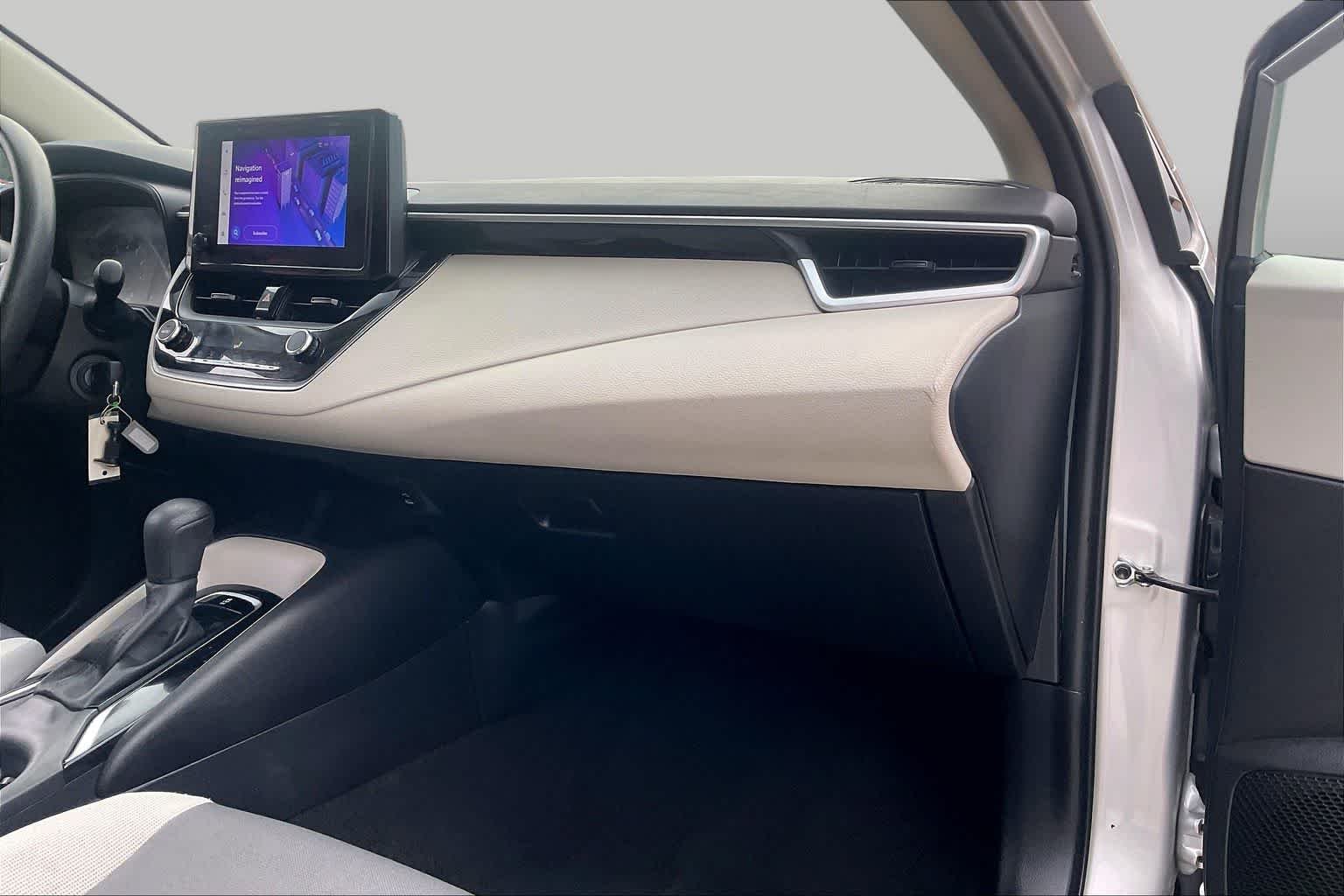 Used 2023 Classic Silver Metallic Toyota LE image 16