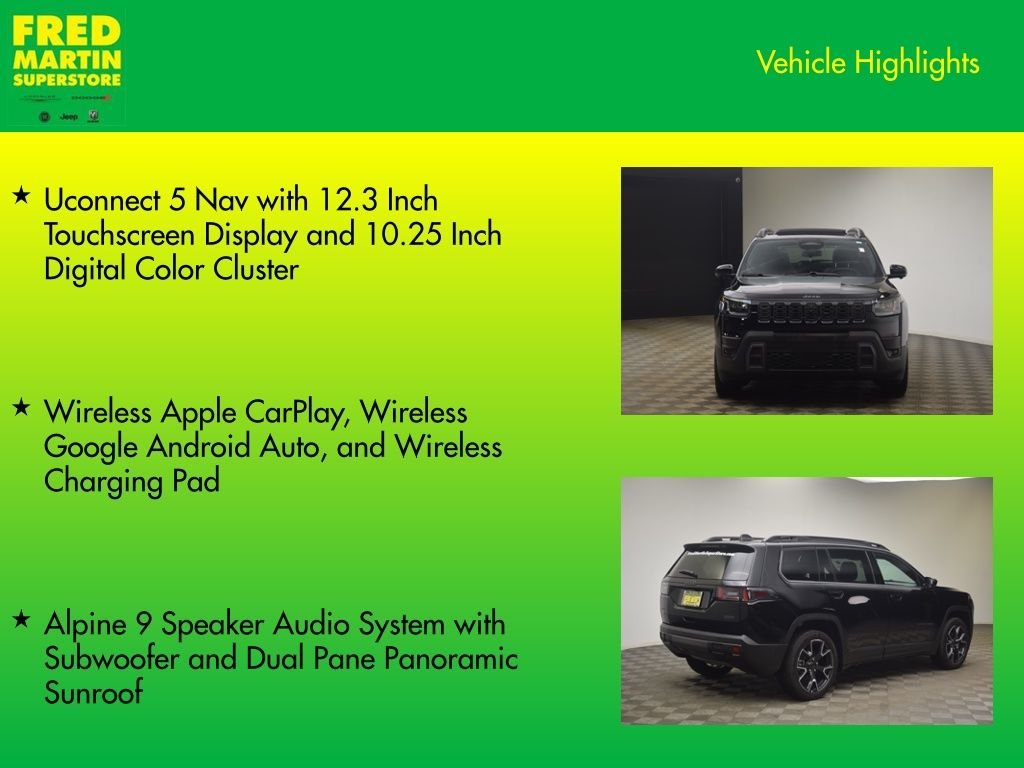 New 2026 Diamond Black Crystal Pearl-Coat Exterior Paint Jeep Overland image 14