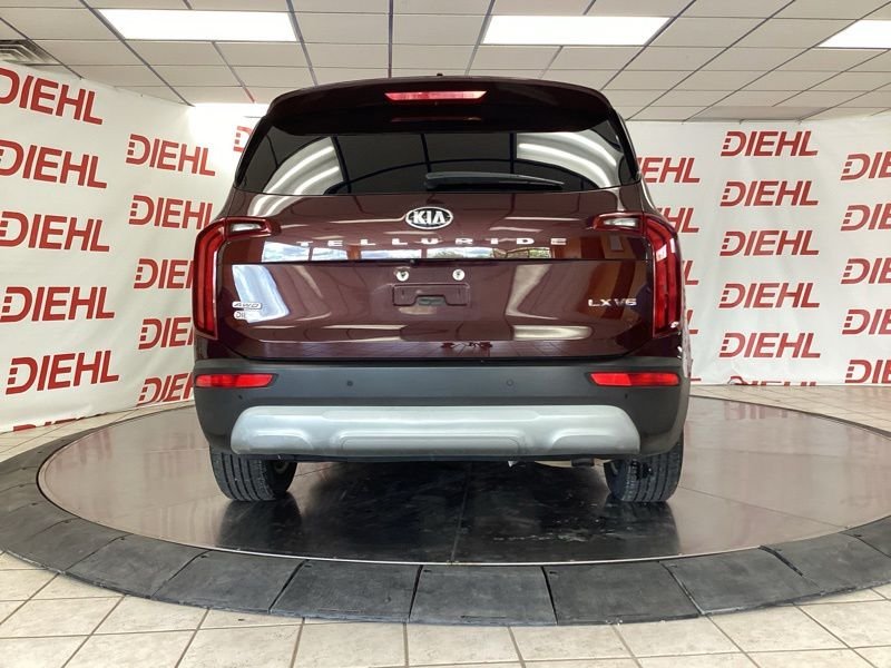 Used 2020 Purple Kia LX image 6