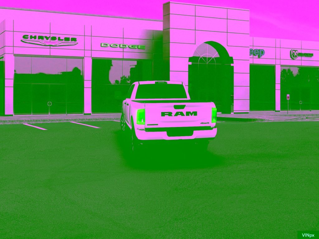 New 2026 Bright White Clear-Coat Exterior Paint RAM Big Horn image 10