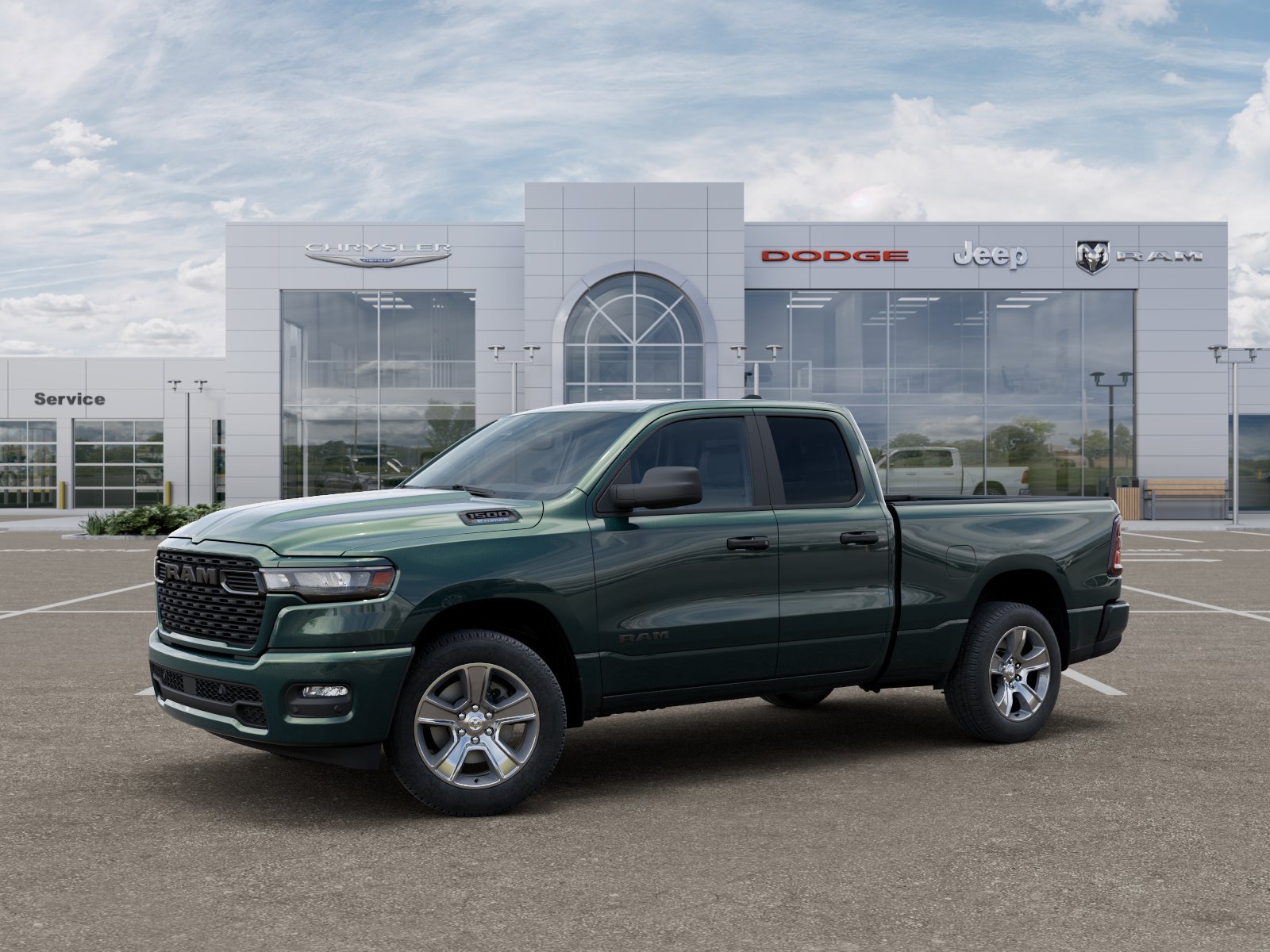 New 2026 Serrano-Green Metallic Exterior Paint RAM Express image 28