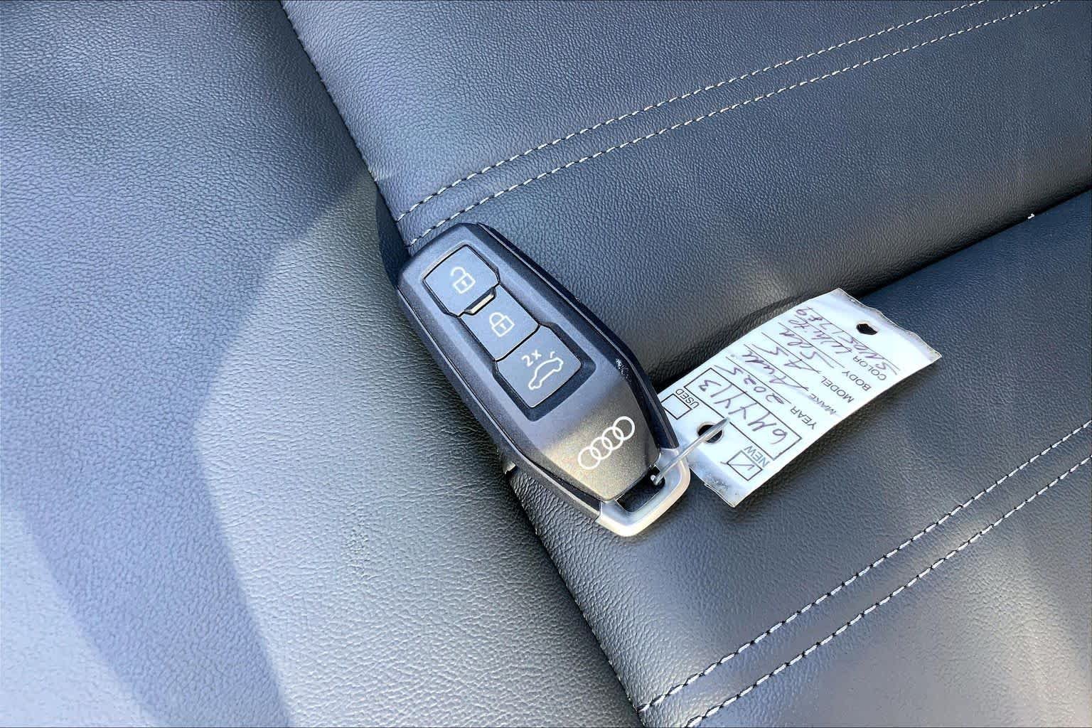 Used 2025 Glacier White Metallic Audi Premium Plus image 15
