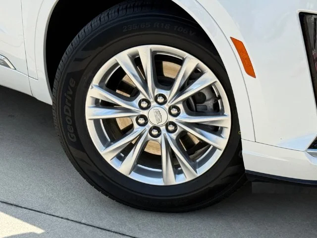 Used 2024 Crystal White Cadillac Luxury image 2