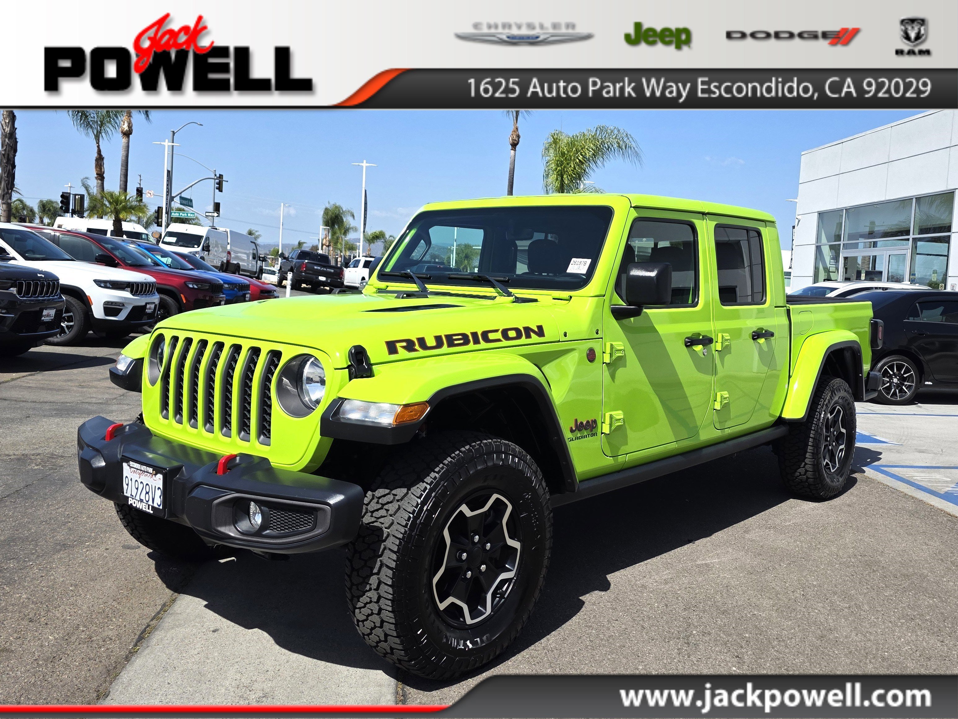 Certified Pre-Owned 2021 Jeep Gladiator Rubicon 4D Crew Cab in