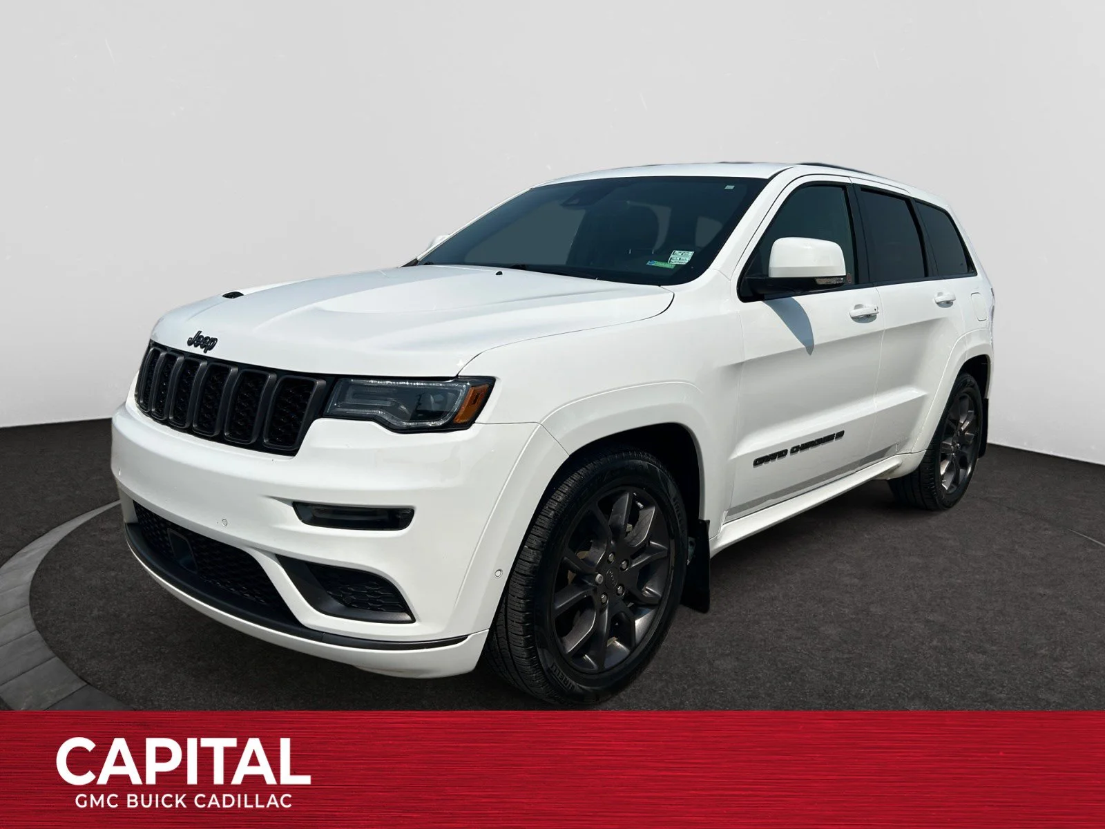 Used 2021 White Jeep OVERLAND HIGH ALTITUDE EDITION image 1