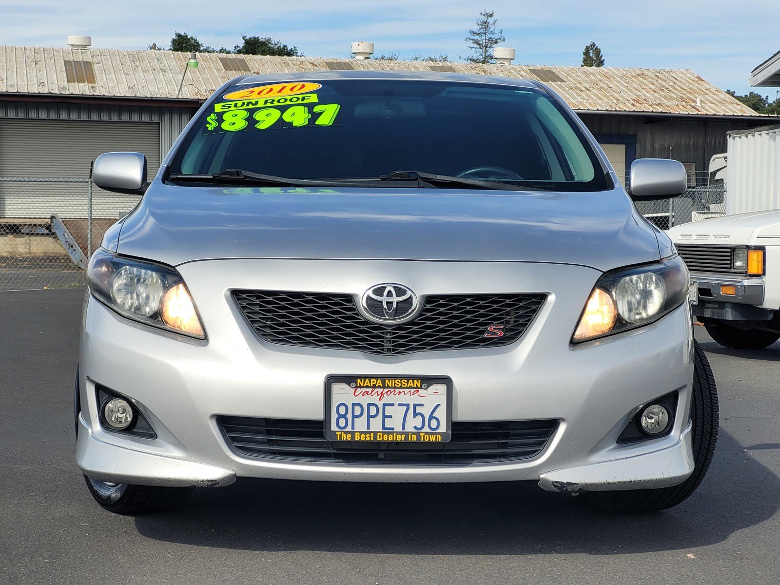 Used 2010 Toyota Corolla S with VIN 2T1BU4EE6AC464703 for sale in Napa, CA