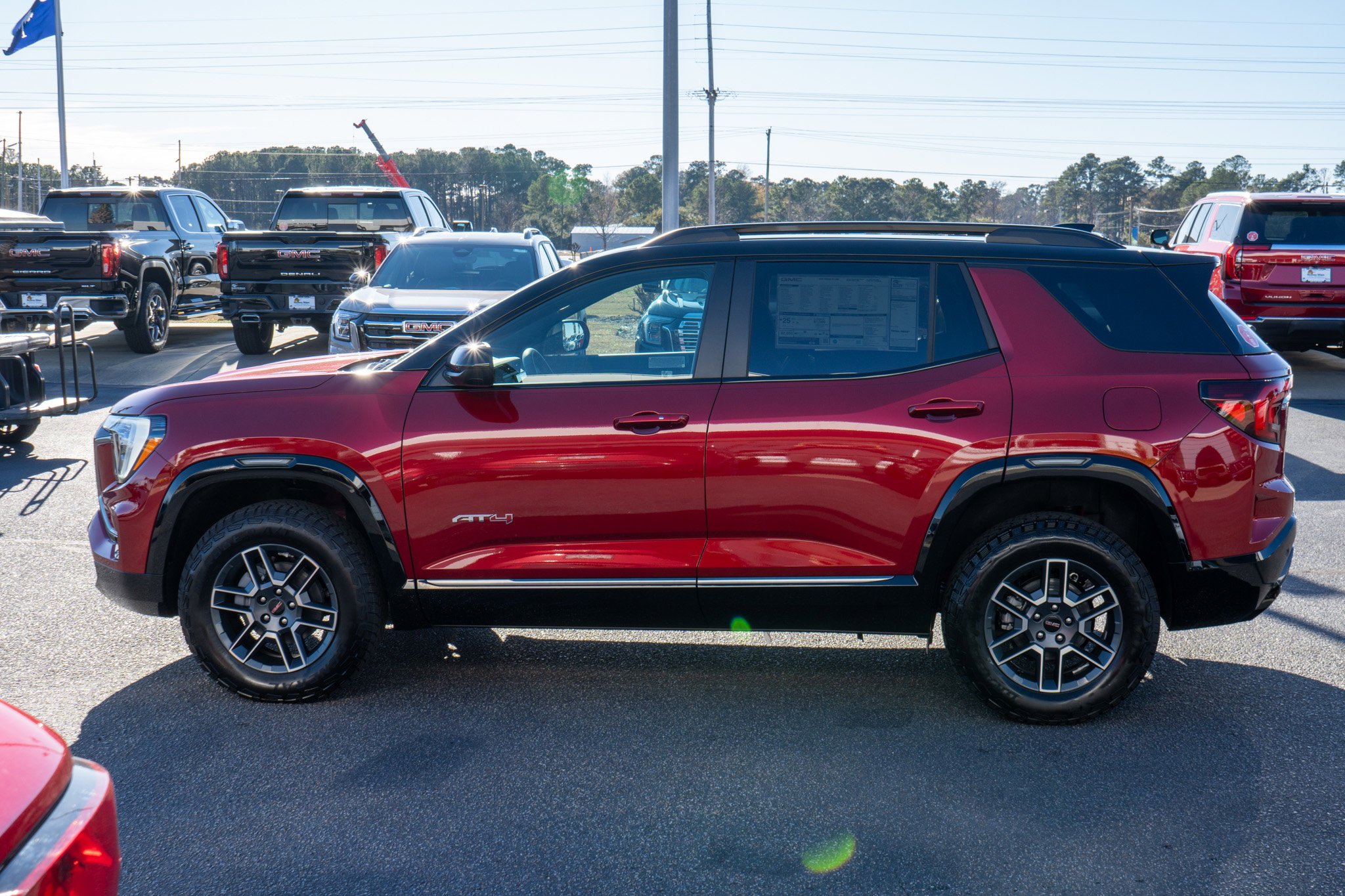 New 2026 Volcanic Red Tintcoat GMC AT4 image 6