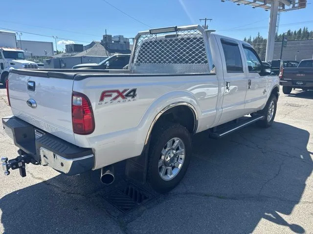 Used 2015 White Platinum Tri-Coat Metallic Ford Lariat image 6