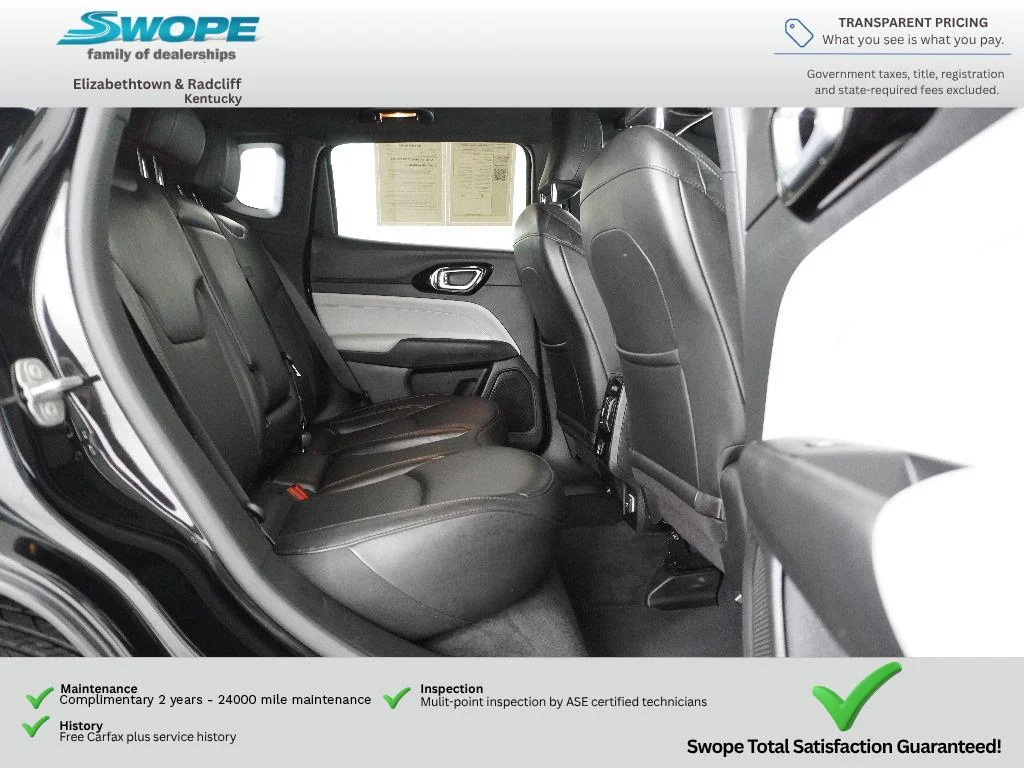 Certified Used 2023 Diamond Black Crystal Pearlcoat Jeep Limited image 9