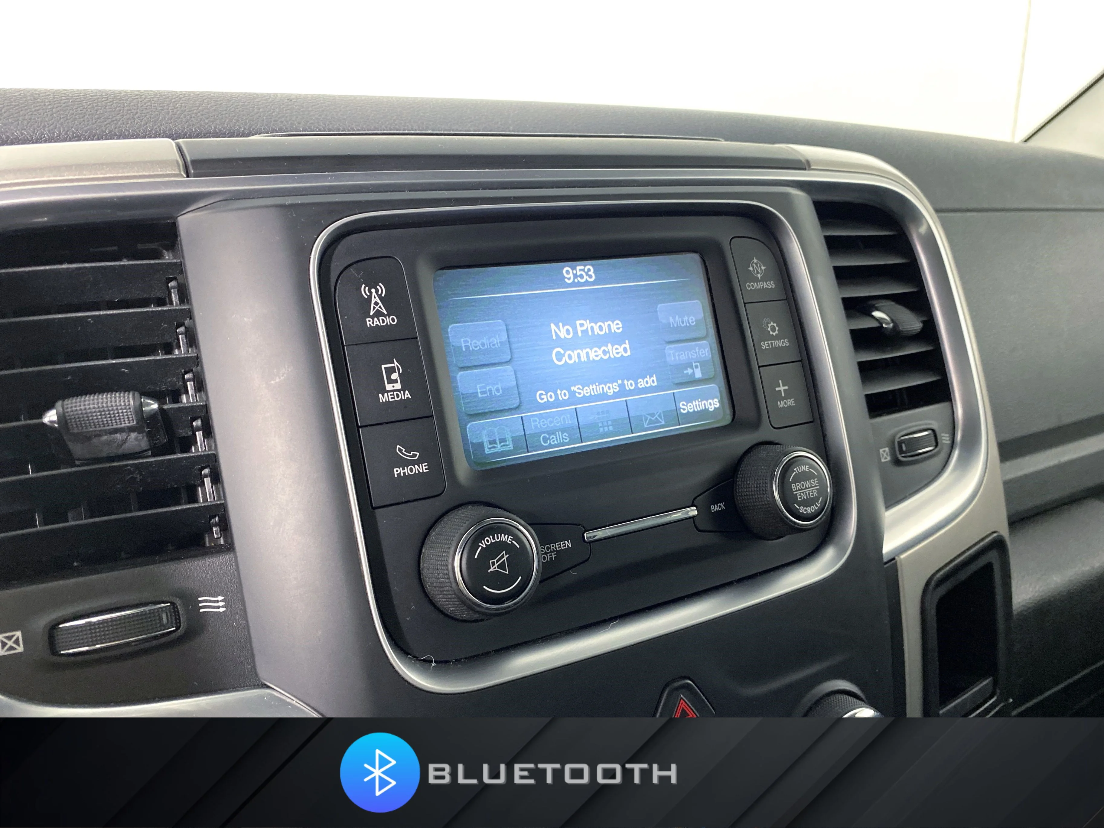 Used 2017 Granite Crystal Metallic Clearcoat Ram SLT image 2