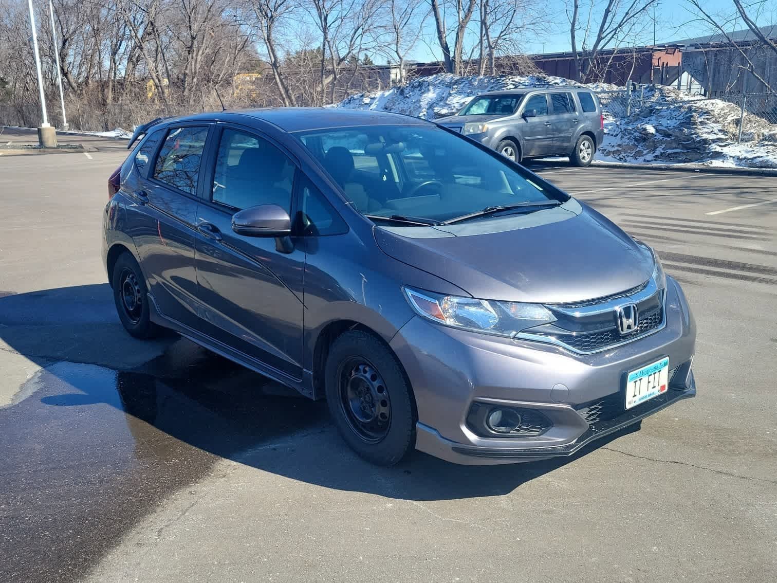 Certified 2018 Honda Fit Sport with VIN 3HGGK5H6XJM718749 for sale in Hopkins, MN