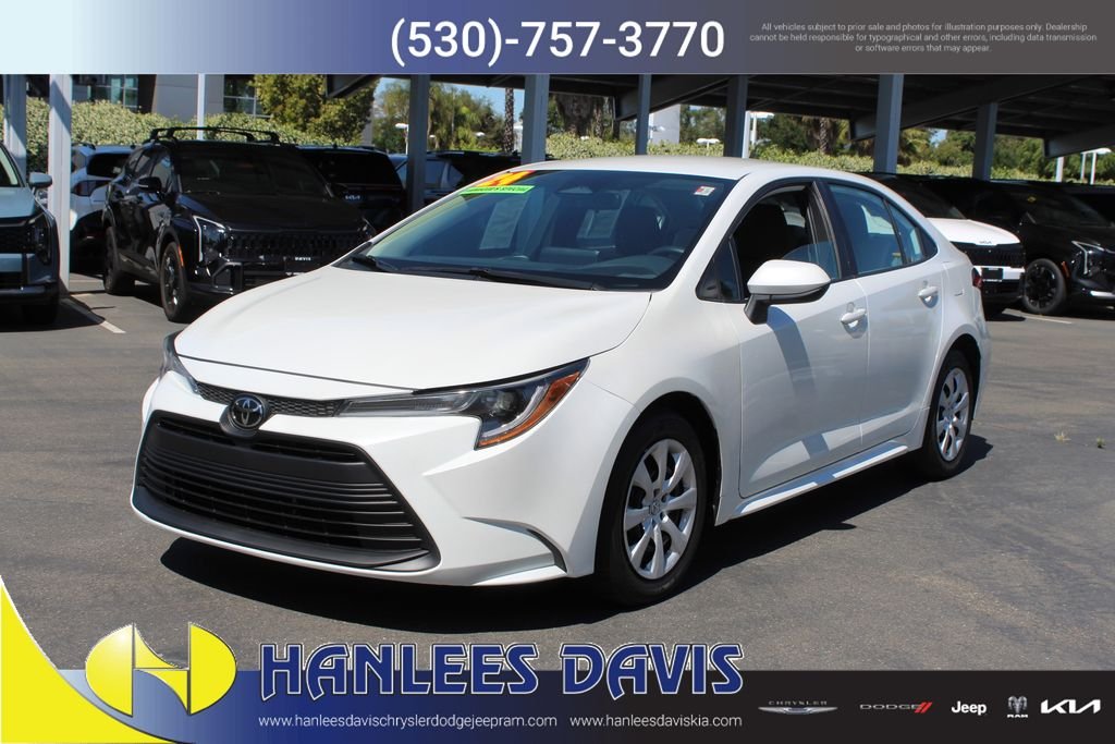 Used 2024 Beige Toyota LE image 3