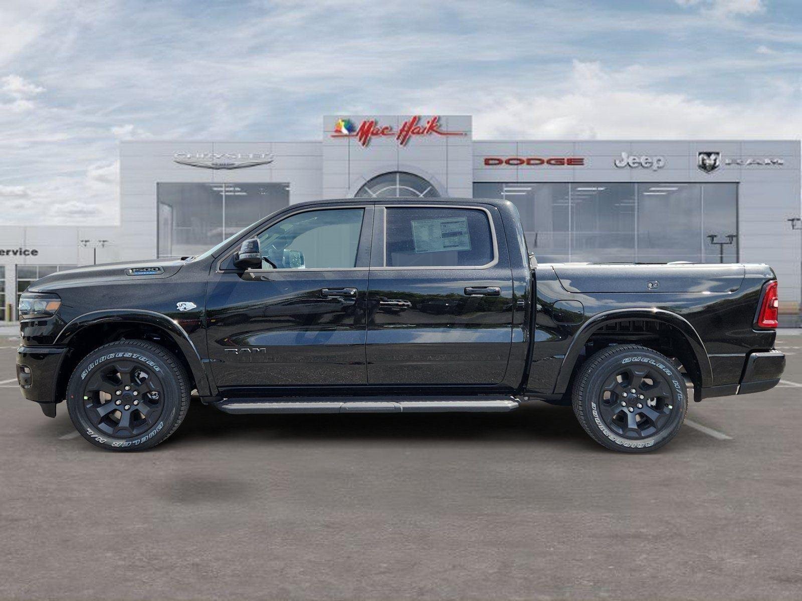 New 2026 Diamond Black Crystal Pearl-Coat Exterior Paint RAM Lone Star image 2