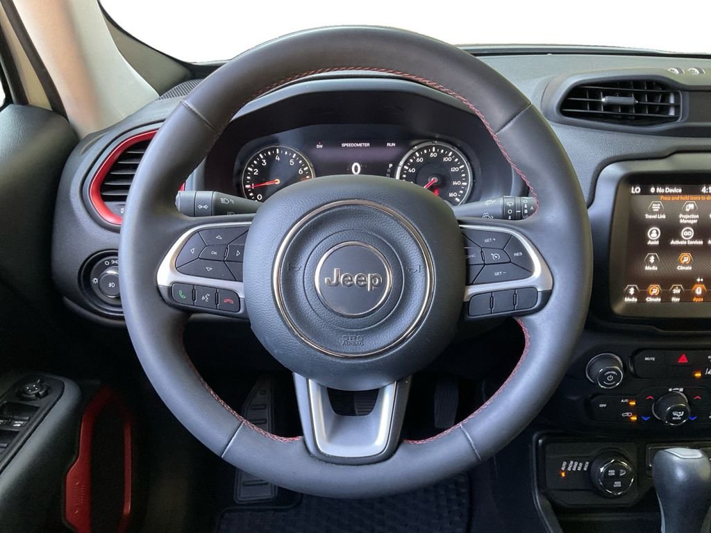 Used 2023 White Jeep Trailhawk image 16