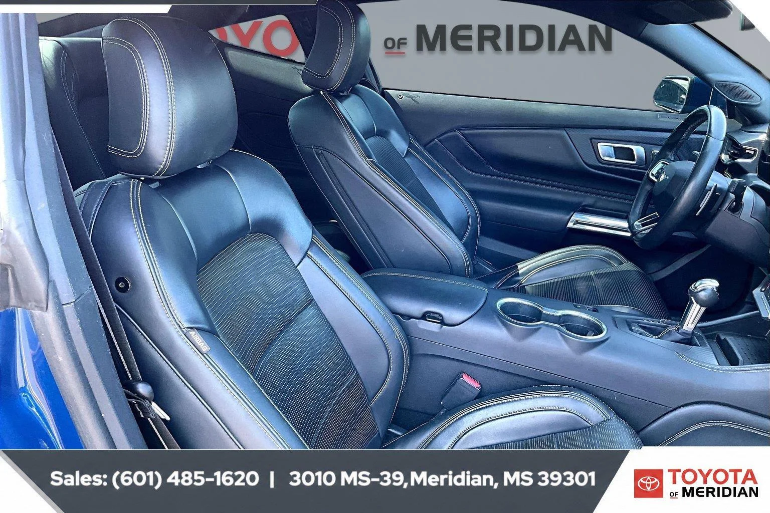 Used 2024 Atlas Blue Ford GT Premium image 6