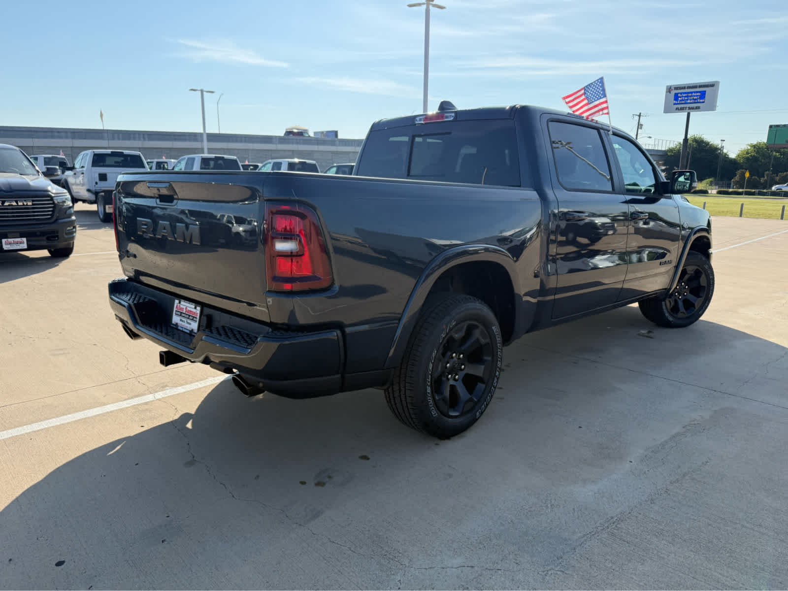 New 2026 Forged Blue Metallic Exterior Paint RAM Lone Star image 6
