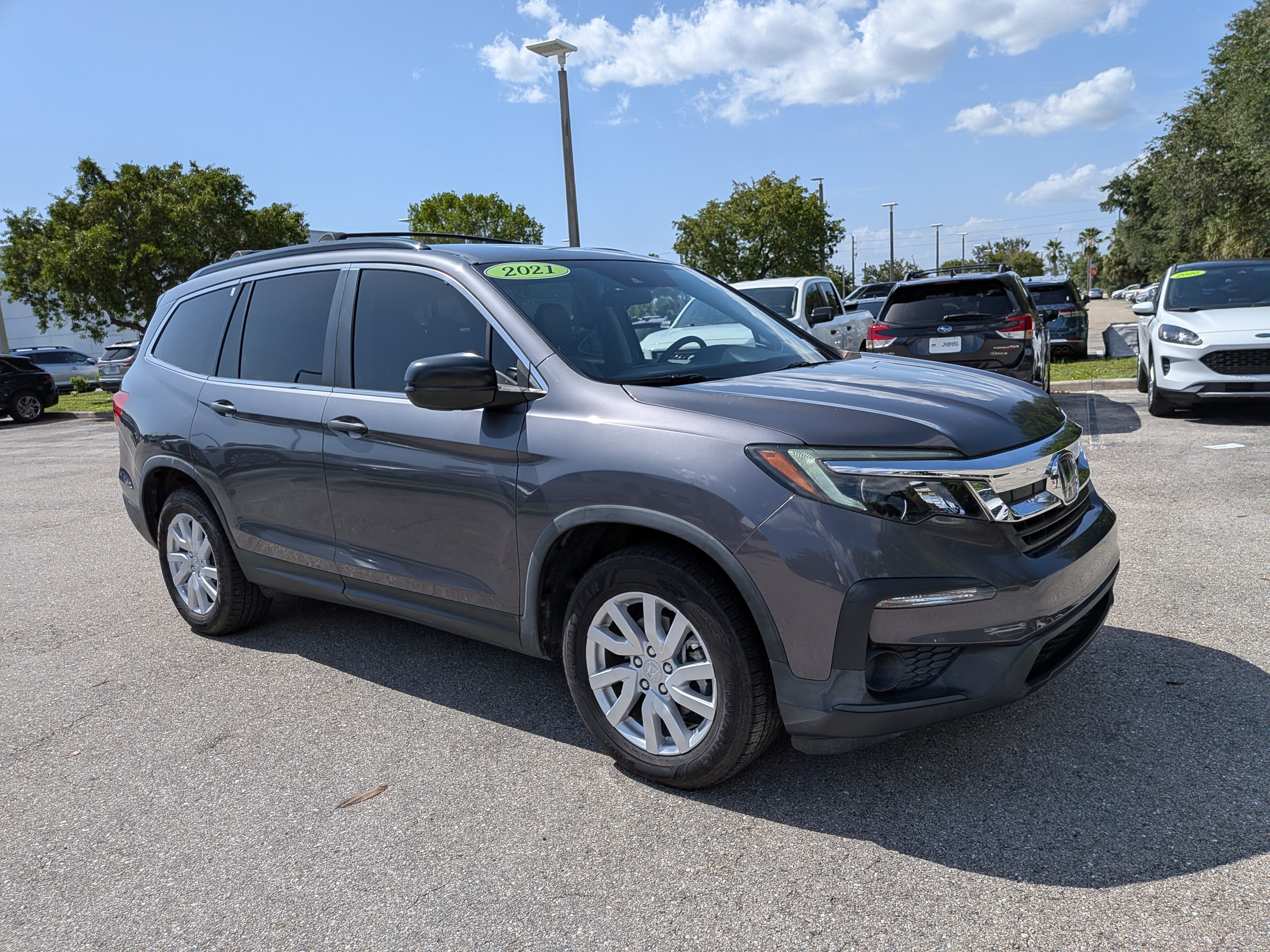 Used 2021 Modern Steel Metallic Honda LX image 1