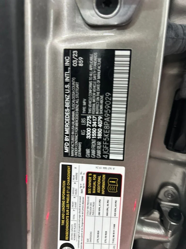 Used 2023 Silver Mercedes-Benz GLS 450 image 32