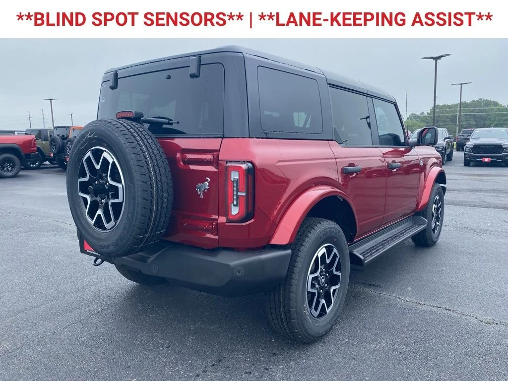 New 2026 Ruby Red Metallic Tinted Clearcoat Ford Outer Banks® image 8