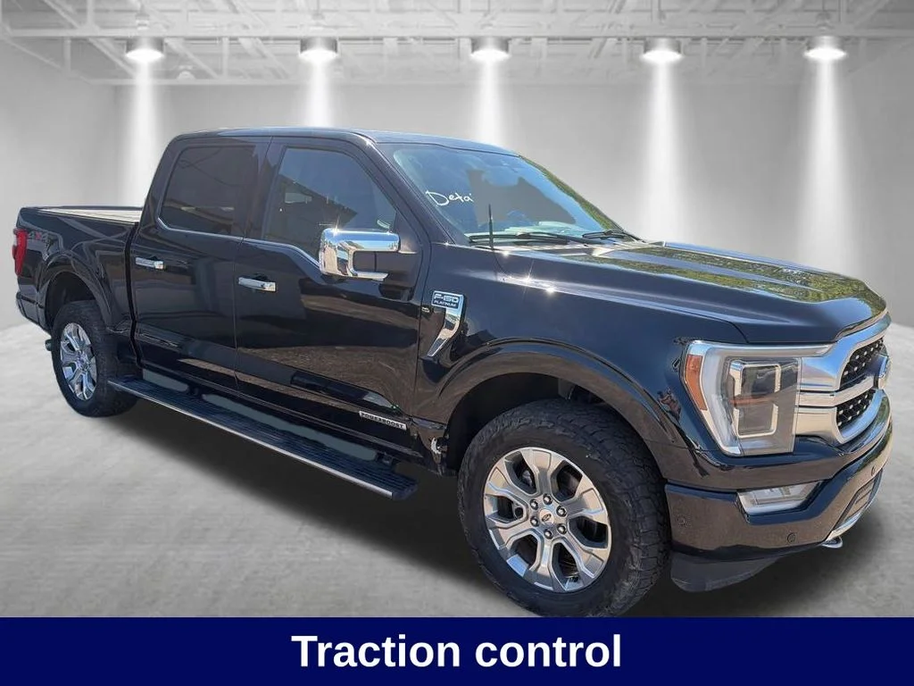 Certified Used 2021 Black Metallic Ford Platinum image 15