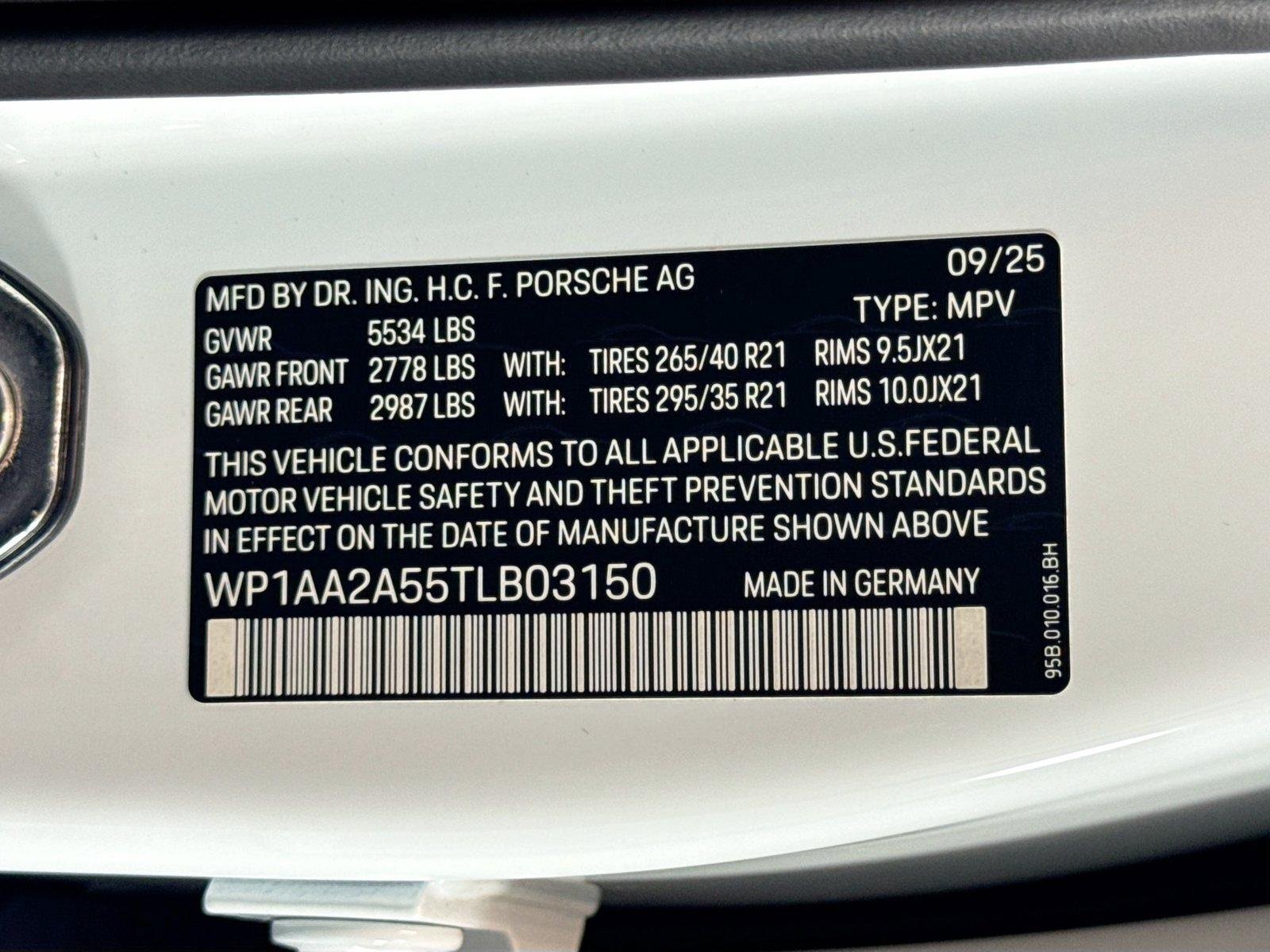 Used 2026 White Porsche  image 26