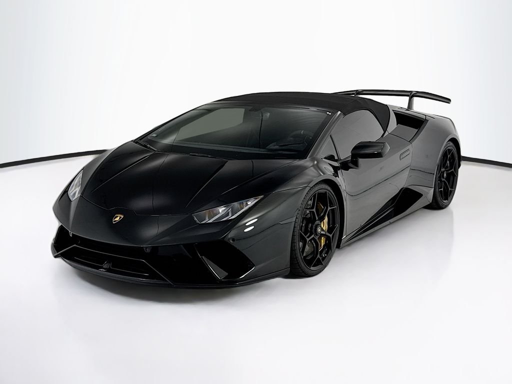 Used 2018 Nero Noctis Lamborghini Performante image 9